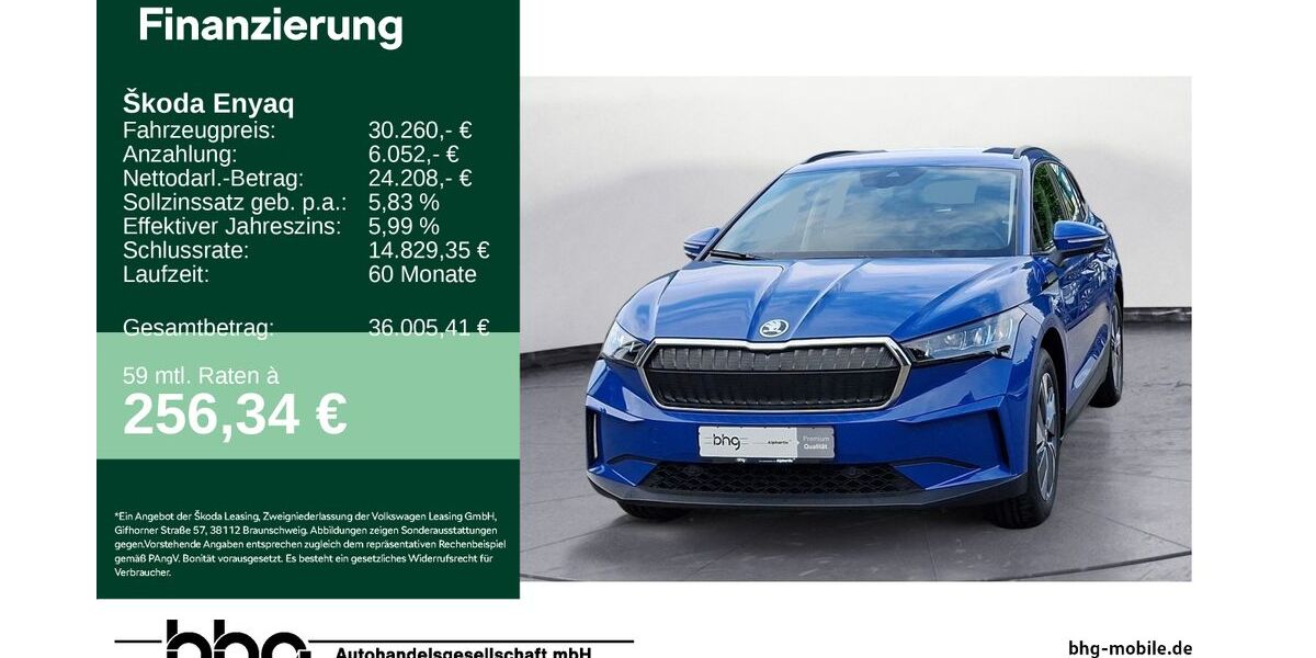 Skoda Enyaq 18.257 km 30.260 &euro; Reutlingen 72770