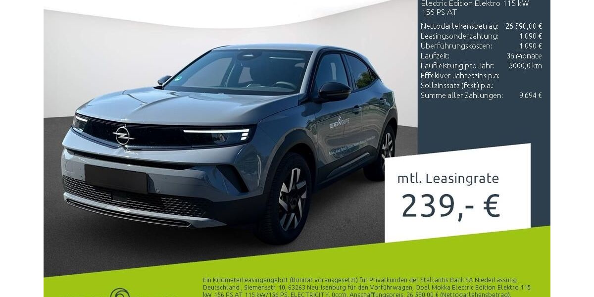 Opel Mokka 3.934 km 26.590 &euro; Dülmen 48249