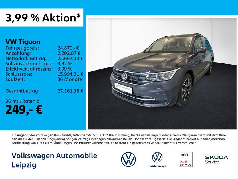 VW Tiguan 38.383 km 24.470 € Leipzig 04277