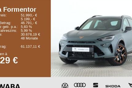 Cupra Formentor 10.007 km 46.910 &euro; Gersthofen 86368