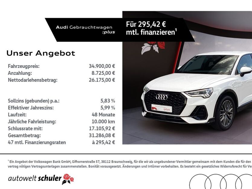 Audi Q3 31.000 km 34.900 € Villingen-Schwenningen 78052