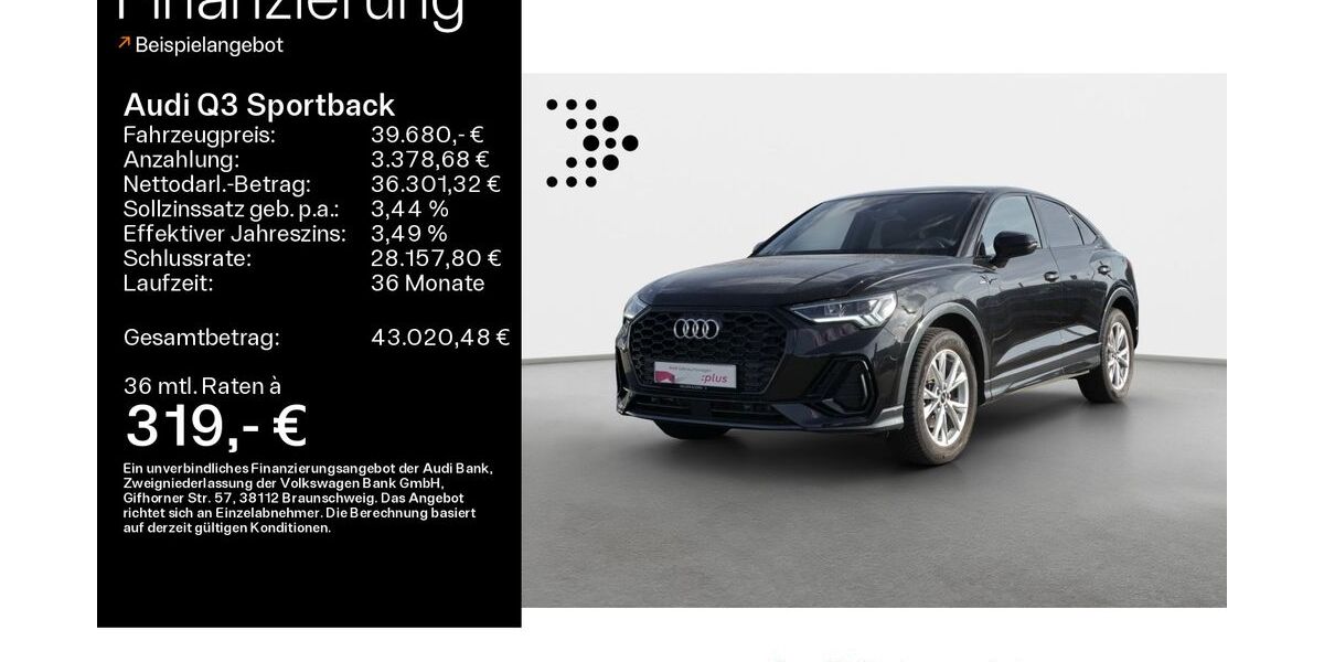 Audi Q3 21.857 km 39.680 &euro; Schweinfurt 97424