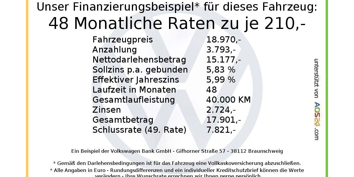 VW Caddy 71.400 km 18.970 &euro; Bamberg 96052