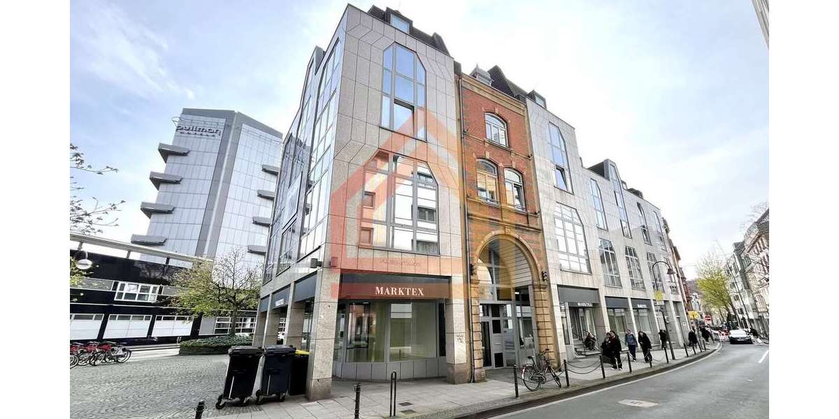 Etagenwohnung Köln Altstadt-Nord - 3 Zimmer, 92 m&sup2;, 1.485&euro; | Angebot:26366556