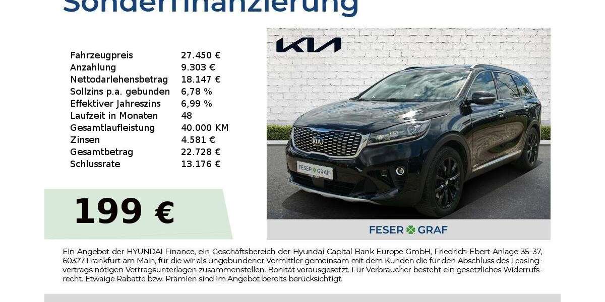 Kia Sorento 107.858 km 27.450 &euro; Roth 91154