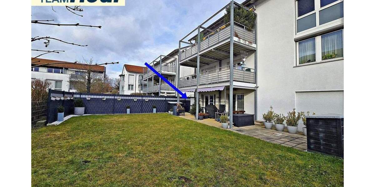 Tolle EG-Wohnung mit großem Garten und zwei Stellplätzen in der TG!!! 4 zimmer