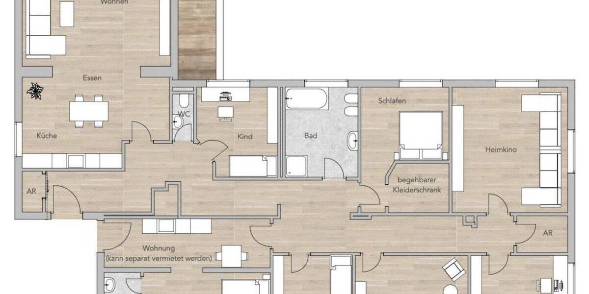 Etagenwohnung Dresden Friedrichstadt - 8 Zimmer, 240 m&sup2;, 549.000&euro; | Angebot:26837130