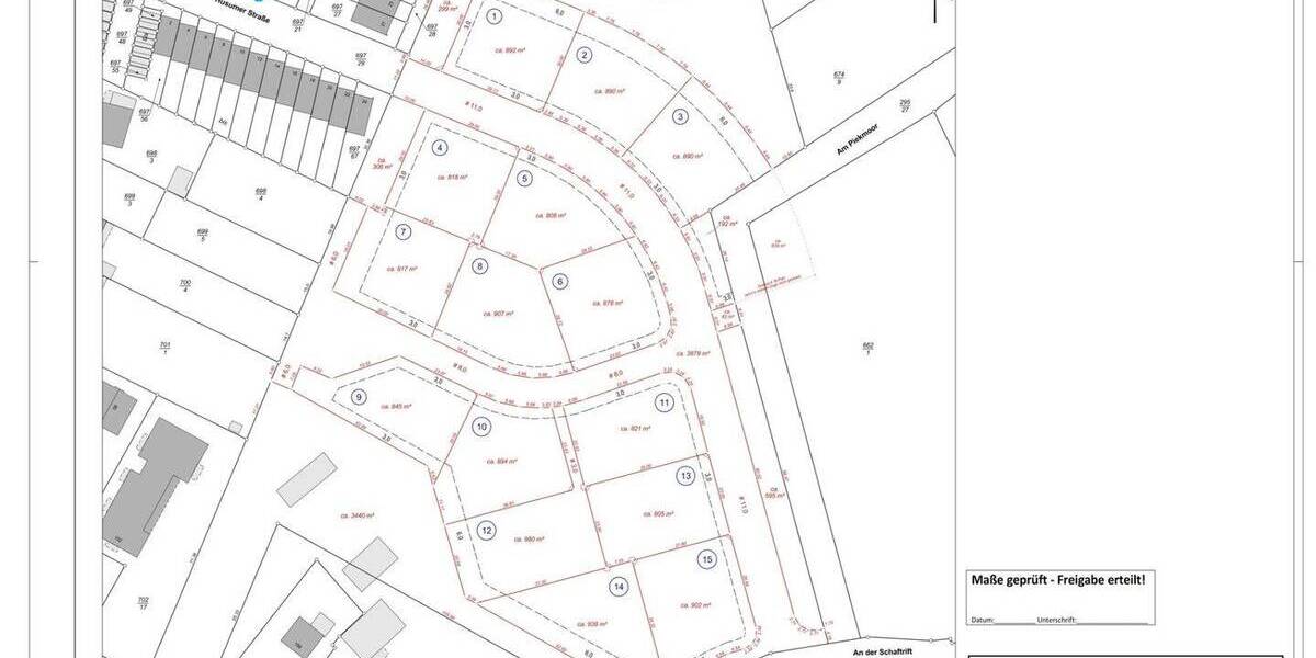 Grundstück Delmenhorst Iprump/Stickgras - 236.000&euro; | Angebot:26499660