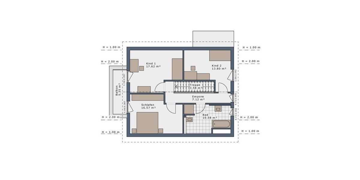 Einfamilienhaus Leichlingen (Rheinland) - 5 Zimmer, 146 m&sup2;, 1.800&euro; | Angebot:26664359
