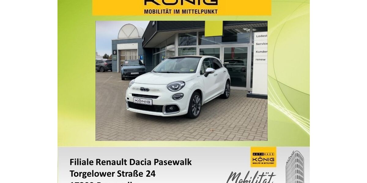 Fiat 500X 14.151 km 19.990 &euro; Pasewalk 17309