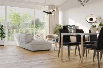 5Zi-Oase mit offenem Essbereich, Loggia & 2 Bädern I Wow-Lage an der weißen Elster! Energieeffizient 5 zimmer