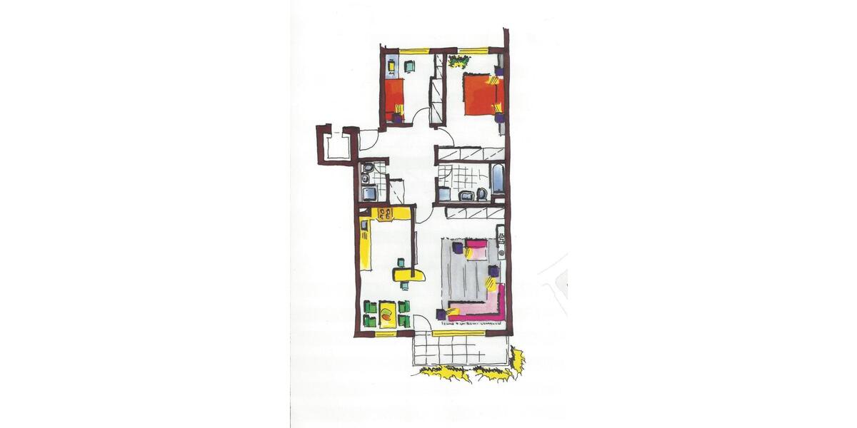 Etagenwohnung Bergisch Gladbach Frankenforst - 3.5 Zimmer, 96 m&sup2;, 359.000&euro; | Angebot:23324080