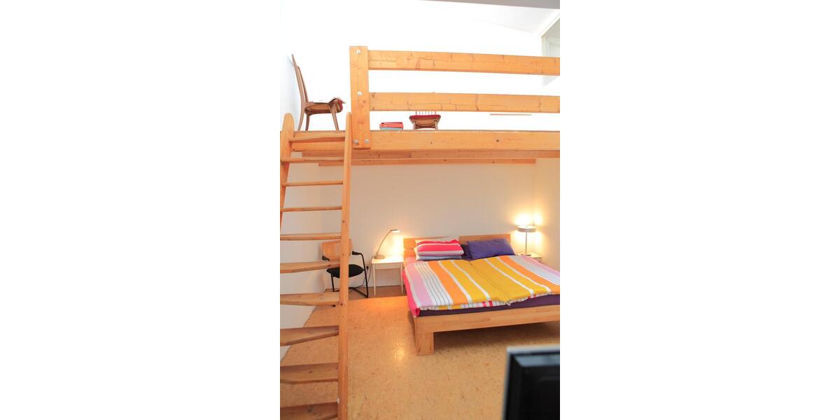 Schönes Loft mit großer Terrasse. 4 zimmer