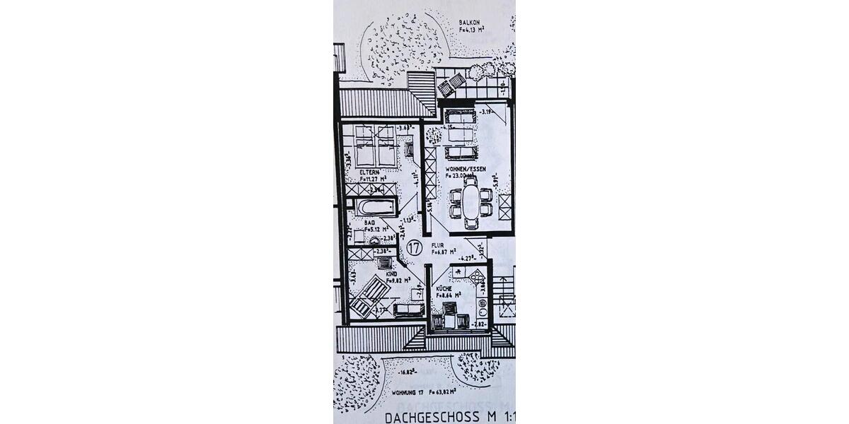 Dachgeschoßwohnung Peine - 3 Zimmer, 64 m&sup2;, 175.000&euro; | Angebot:26367653
