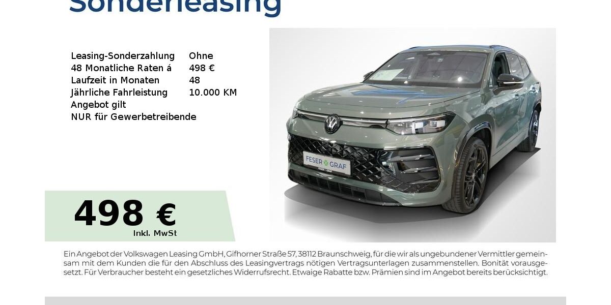 VW Tayron 10.000 km 53.840 &euro; Erlangen 91058