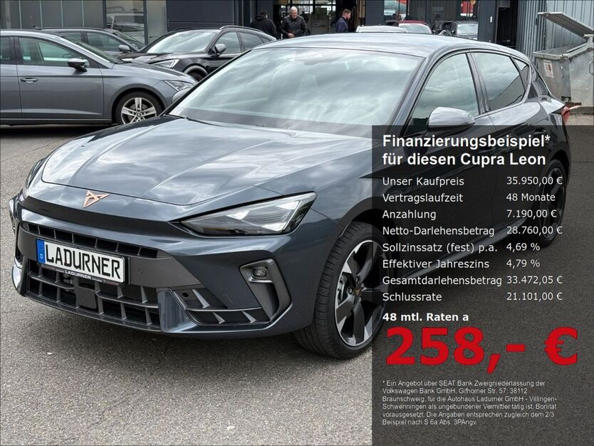 Cupra Leon 3.950 km 35.950 € Villingen-Schwenningen 78052