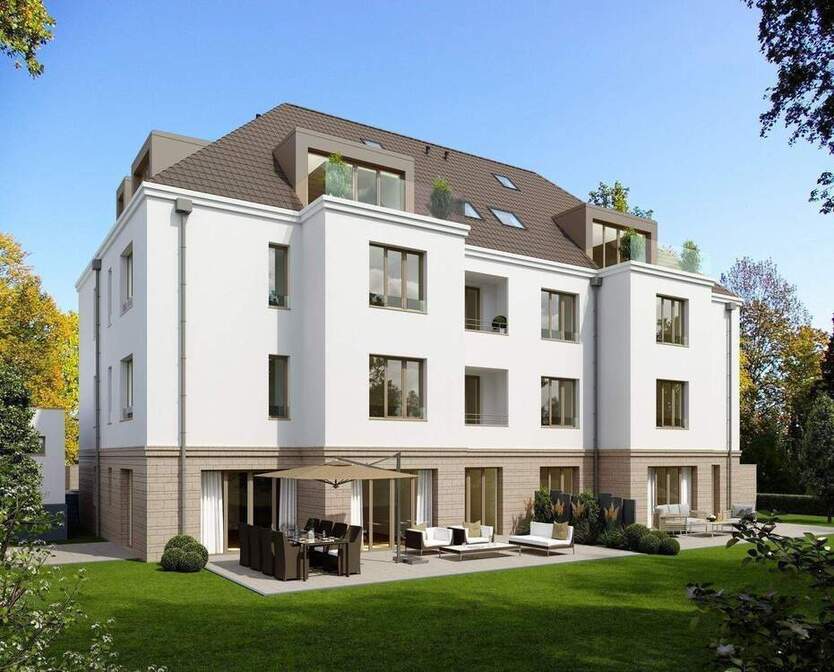 In Uni- Nähe, ansprechend und barrierefrei, 4 - Zi.- Wohnung mit großer Terrasse und TG- Stellplatz 4 zimmer