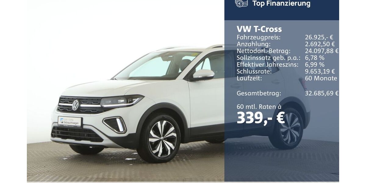 VW T-Cross 14.133 km 26.925 &euro; Jesteburg 21266
