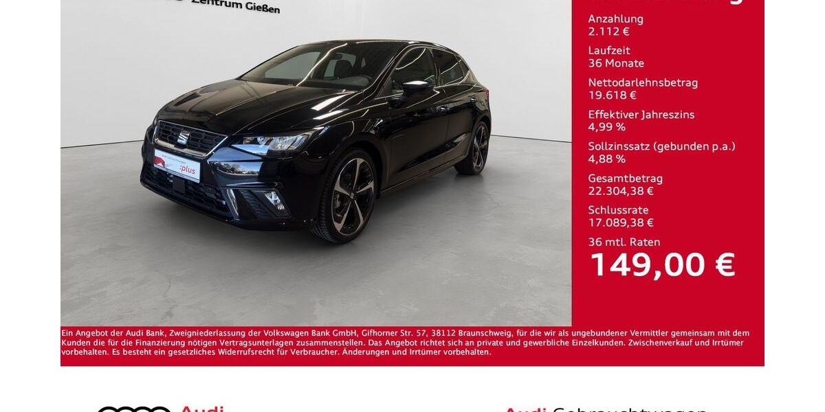 Seat Ibiza 6.300 km 21.730 &euro; Giessen 35394