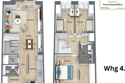 Wohnung zum Kaufen in Hilpoltstein 541.271 € 104.8 m² 4 zimmer