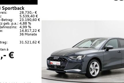 Audi A3 17.800 km 27.860 &euro; Feldkirchen/Westerham 83620
