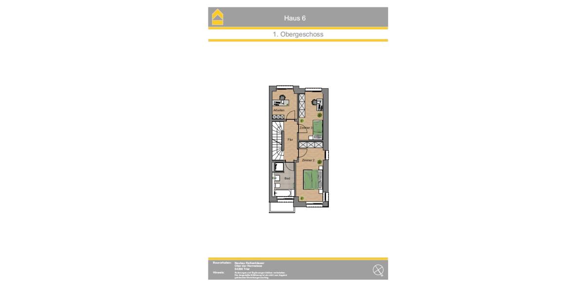 Neues KFW 40 Eckhaus Tarforster Höhe mit schöner Dachterrasse und schönem Garten - Reihenendhaus Trier Kürenz | Angebot:25281642