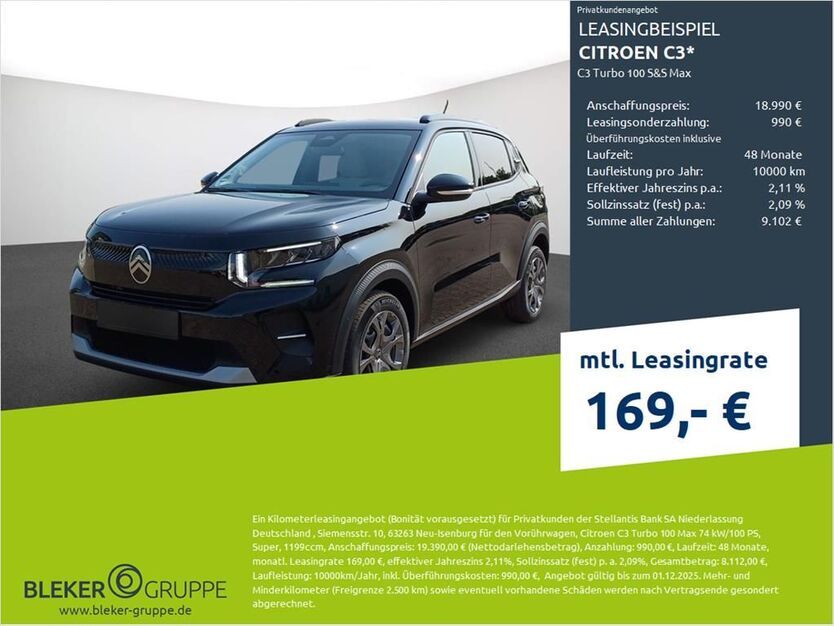 Citroen C3 6.582 km 18.990 € Dortmund 44263