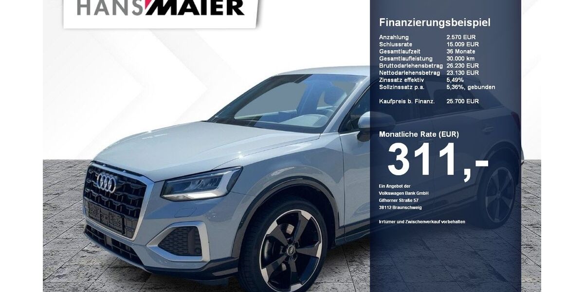 Audi Q2 33.584 km 25.400 &euro; Erding 85435