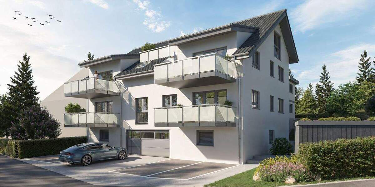 Etagenwohnung Villingen-Schwenningen Marbach - 3 Zimmer, 87 m&sup2;, 367.600&euro; | Angebot:25775743