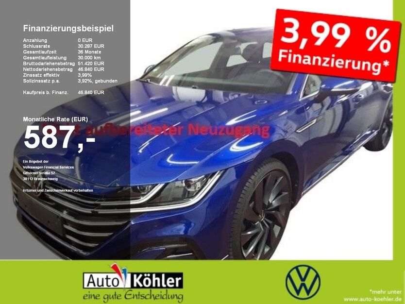 VW Arteon 27.400 km 46.840 € Mainburg 84048