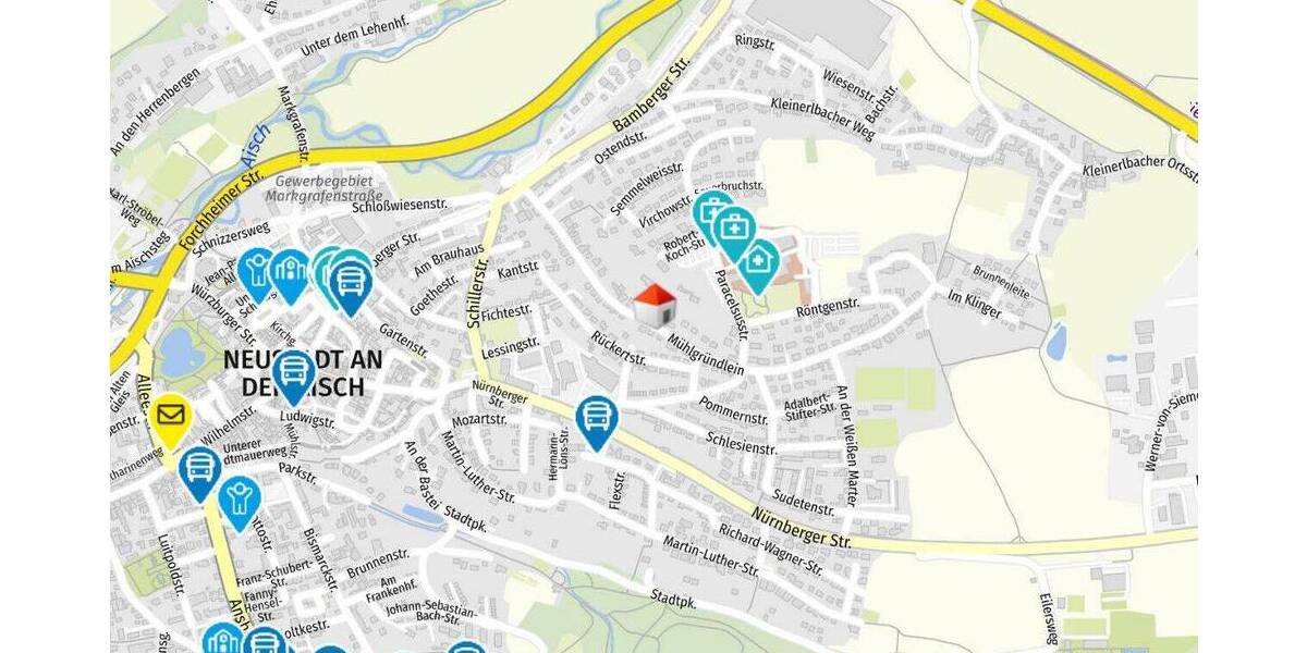 Mehrfamilienhaus, Wohnhaus Neustadt/Aisch Neustadt - 7 Zimmer, 153 m&sup2;, 448.000&euro; | Angebot:26826405