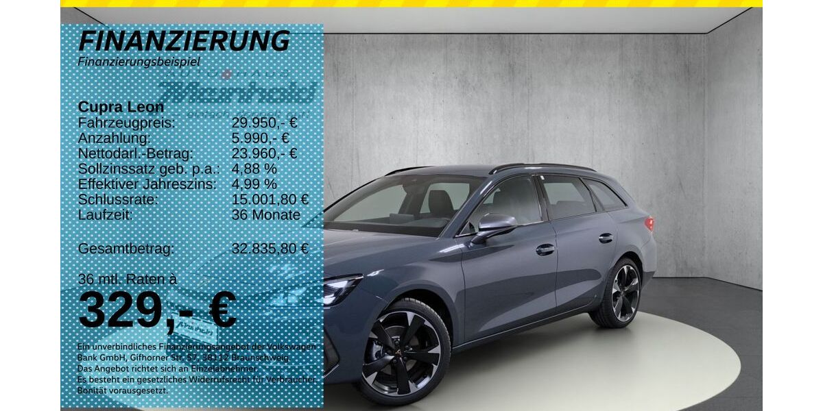 Cupra Leon 5.000 km 29.950 &euro; Auerbach/Rebesgrün 08209