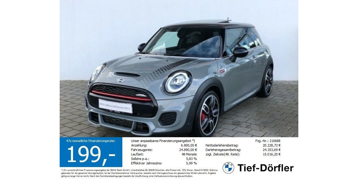 Mini John Cooper Works 77.570 km 23.590 &euro; Marktsteft 97342
