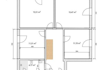 Wohnung Frielendorf - 3 Zimmer, 60 m&sup2;, 550&euro; | Angebot:25017589