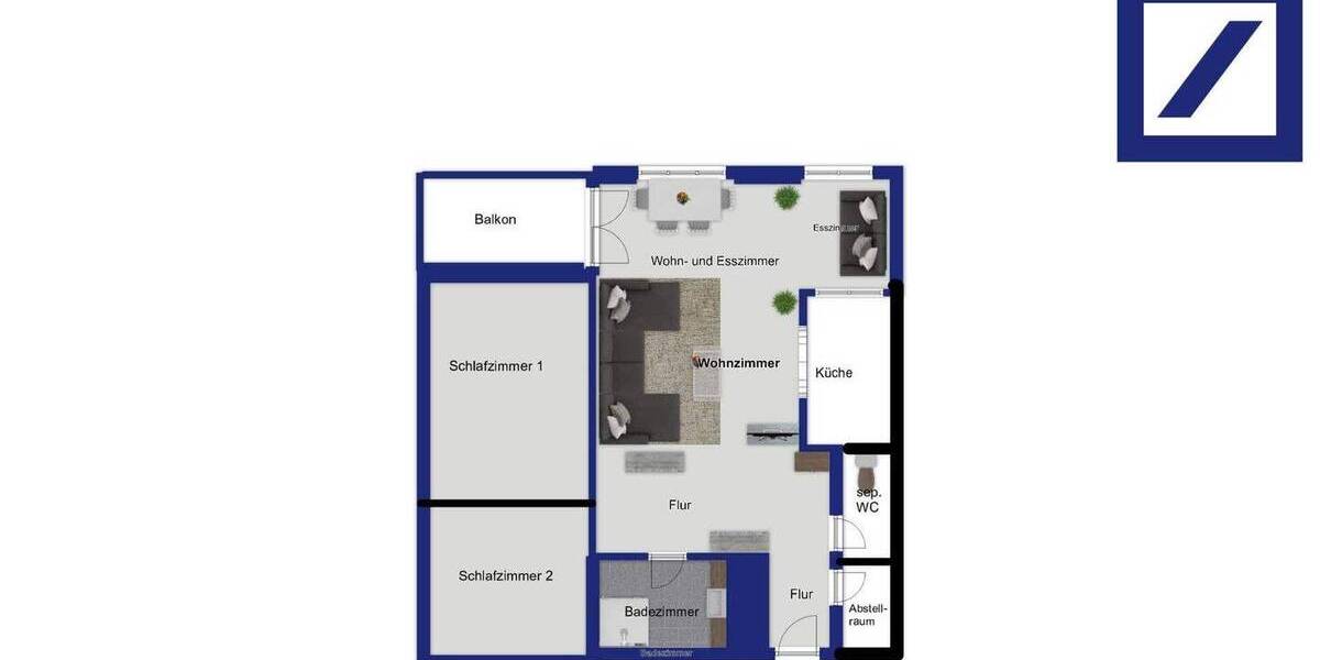 Etagenwohnung Wiesloch - 3 Zimmer, 90 m&sup2;, 240.000&euro; | Angebot:26309548