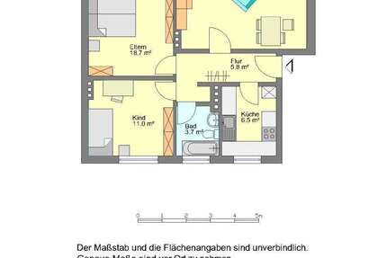 Wohnung Detmold Jerxen - 4 Zimmer, 77 m&sup2;, 539&euro; | Angebot:27339480