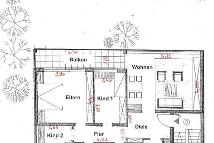 Wohnung Kulmbach Blaich - 4 Zimmer, 100 m&sup2;, 705&euro; | Angebot:26296542