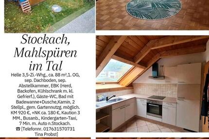 Wohnung Stockach - 3 Zimmer, 88 m&sup2;, 920&euro; | Angebot:26415047