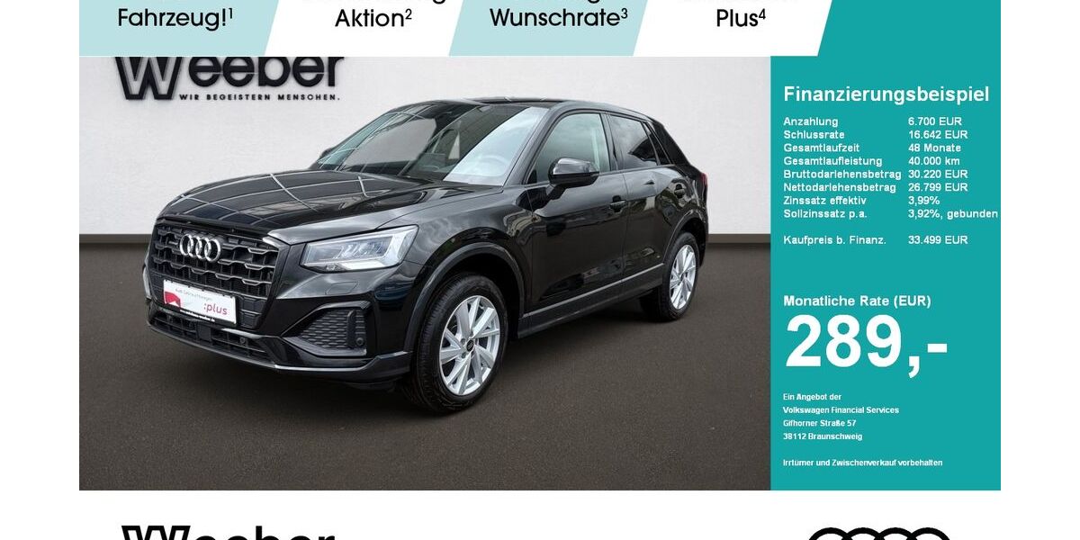 Audi Q2 32.070 km 31.528 &euro; Weil der Stadt 71263