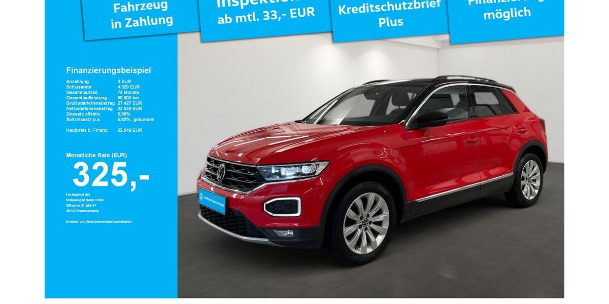 VW T-Roc 129.045 km 21.699 &euro; Kempten 87437