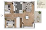 Etagenwohnung Vilshofen an der Donau Pleinting - 3 Zimmer, 76 m&sup2;, 249.900&euro; | Angebot:26851377