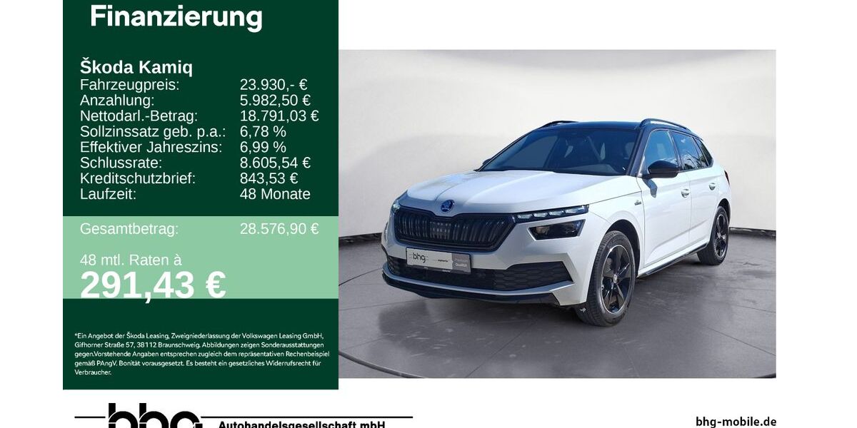 Skoda Kamiq 25.700 km 23.930 &euro; Freudenstadt 72250