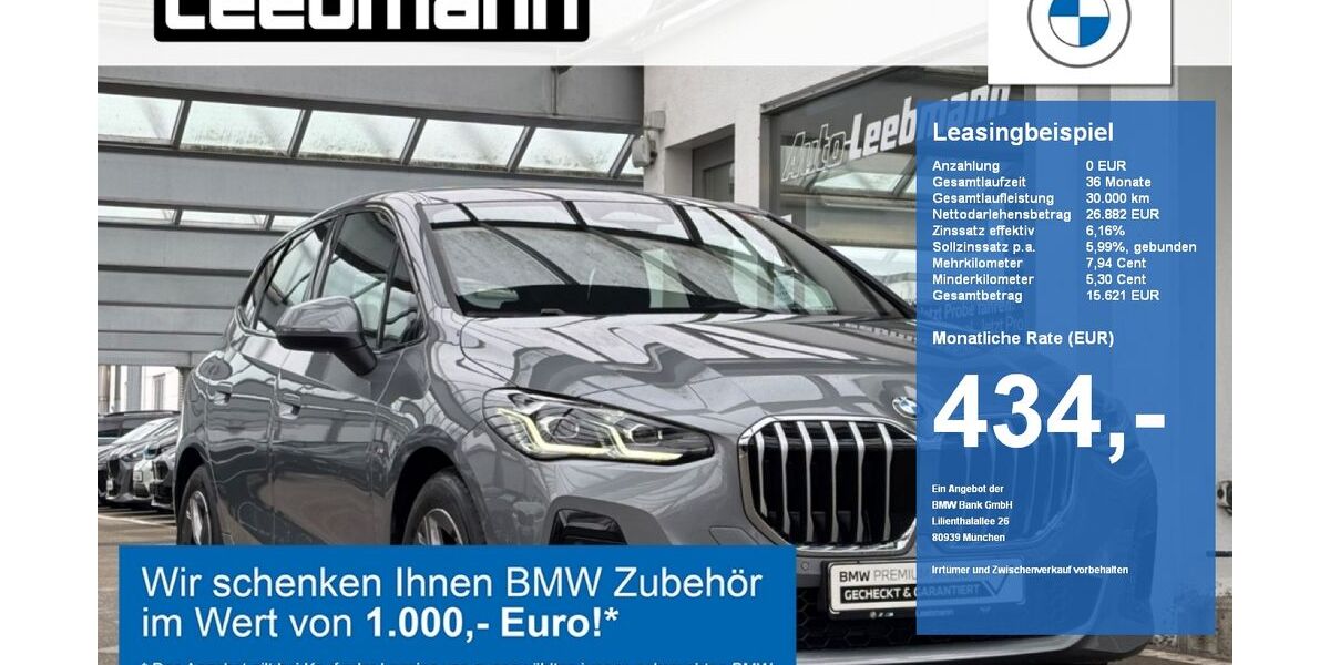 BMW 220 Active Tourer 12.750 km 31.199 &euro; Hauzenberg 94051