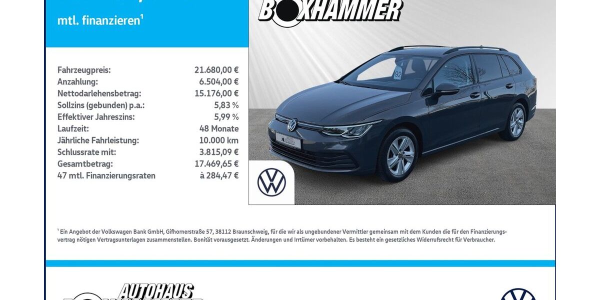 VW Golf 51.074 km 21.680 &euro; Bad Aibling 83043