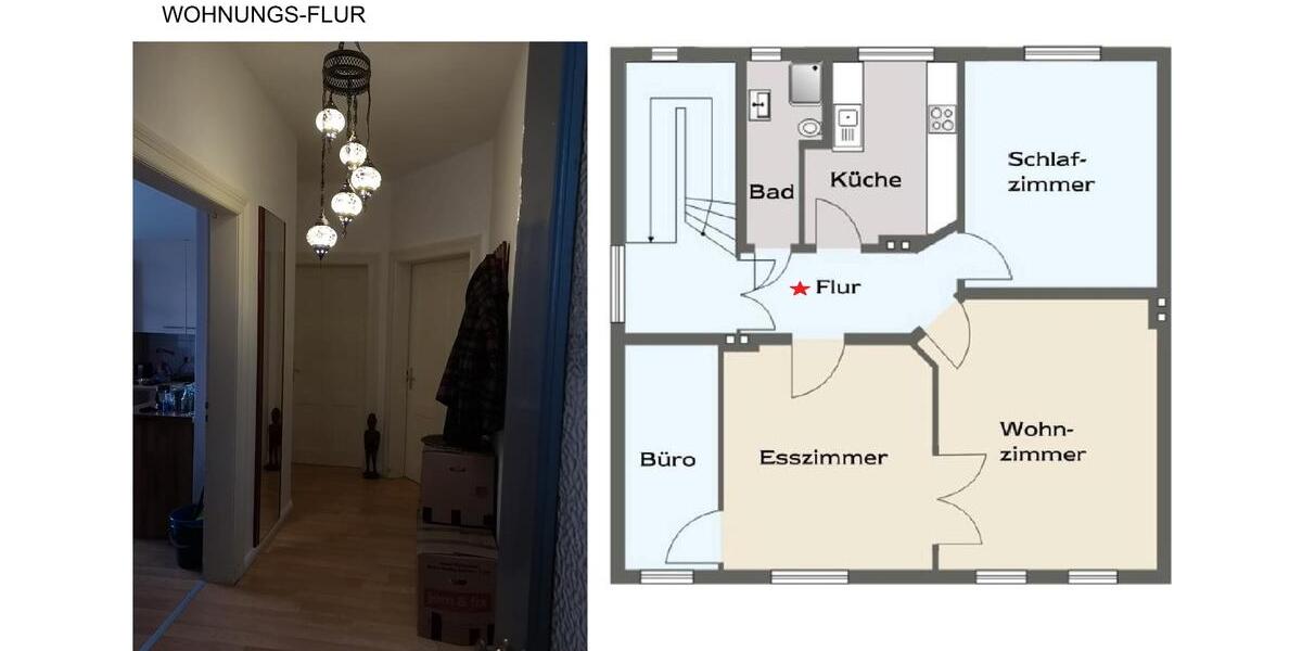 Dachgeschoßwohnung Minden - 4 Zimmer, 86 m&sup2;, 800&euro; | Angebot:26315032
