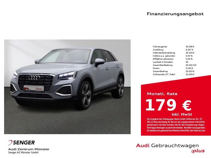 Audi Q2 5.500 km 35.480 € Münster 48153