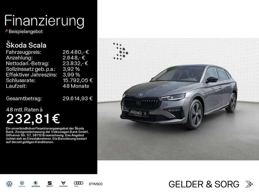 Skoda Scala 25.200 km 26.480 € Coburg 96450
