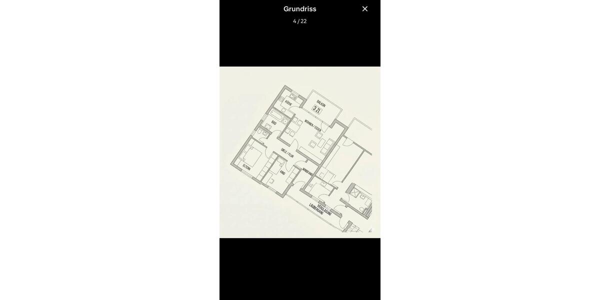 Etagenwohnung Aalen Dewangen - 3 Zimmer, 79 m&sup2;, 259.000&euro; | Angebot:26422434