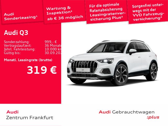 Audi Q3 8.210 km 37.350 &euro; Frankfurt am Main 60326