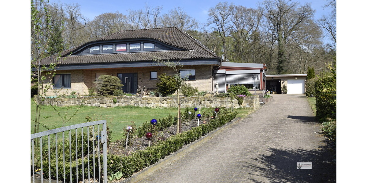 Luxuriöses 1-2 Fam.Haus mit ca. 100m² Gewerbefläche + Einliegerwohnung + Schwimmbad +Sauna +Kamin - Zweifamilienhaus Bassum / Nordwohlde Nordwohlde | Angebot:24212717